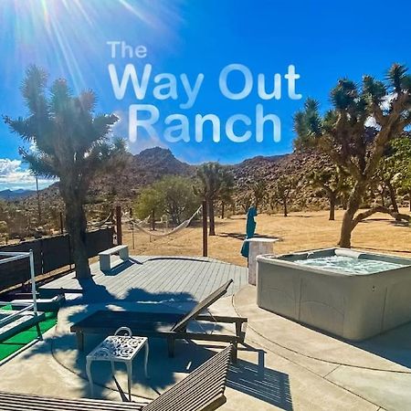 The Way Out Ranch. Escape To Solitude On 2.5 Acres Villa Joshua Tree Eksteriør bilde