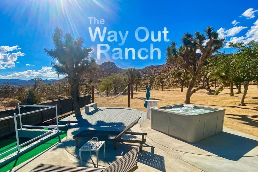 The Way Out Ranch. Escape To Solitude On 2.5 Acres Villa Joshua Tree Eksteriør bilde